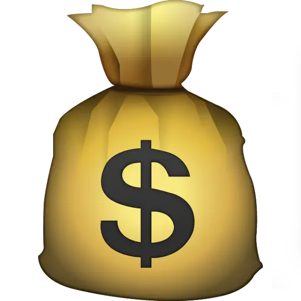 Money Bag Emoji grande